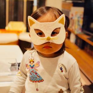 ハロウィンの仮装 100円ショップ