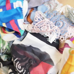 ハギレは宝  オーダーメイドサロンの貴重なハギレたち