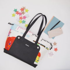 トートバッグ きれいめ アラフォー女性にオススメ カラフルポップなミカドシルク編