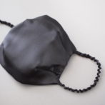 シルクマスク ブラック