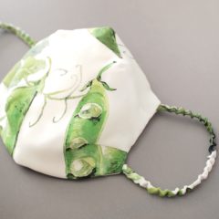 シルクマスクの製造　今あるもので、出来る事を　