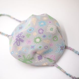 シルク100%なめらかマスク クリスタル