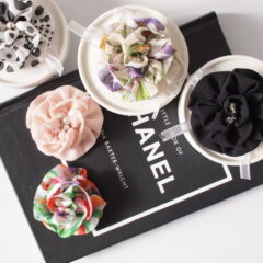 オートクチュール刺繍で作る『シルク コサージュ』ワークショップ